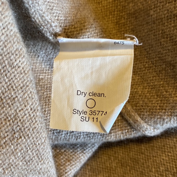 J Crew Puff Sleeve Cashmere Sweater - Picture 8 of 11